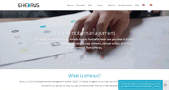 Desktop Screenshot of ehorus.com