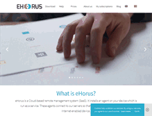 Tablet Screenshot of ehorus.com